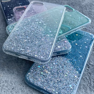 Wozinsky Star Glitter Shining apvalks Samsung Galaxy A30 zils