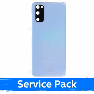 Aizmugurējais vāciņš saderīgs ar Samsung G980 (G981) S20 / Cloud zils / (Service Pack)