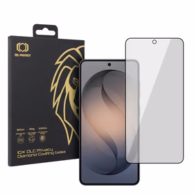 Tempered stikls Tel Protect 10X Privātuma DLC Diamond Coating for Samsung Galaxy S26 Plus (with fingerprint unlock)