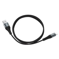 Kabelis USB-A uz Lightning Hoco 2,4A 1 m X38 melns
