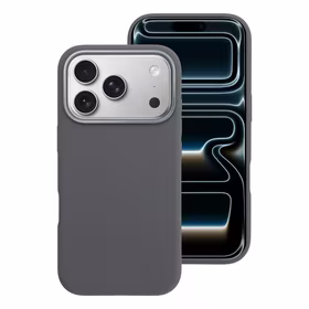Maciņš telefonam iPhone 17 PRO MAX Forcell F-Protect Frame Premium saderīgs ar Magsafe pelēks