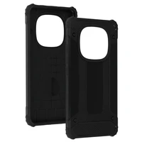 Viedtālruņa apvalks no oglekļa šķiedras (m) melns (m) paredzēts XIAOMI Redmi Note 14 Pro 4G