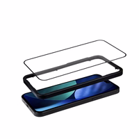 Crong 3D Armor Glass - Tempered glass iPhone 17 Pro Max + installation frame