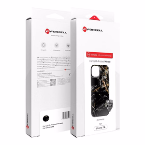 FORCELL F-PROTECT Mirage, militārā kritiena pārbaudītais viedtālruņa apvalks, MagSafe saderīgs IPHONE 15 PRO melns