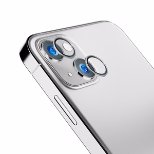 Kameras stikls iPhone 14 Plus 9H 3mk Lens Protection Pro Series lēcai - sudraba