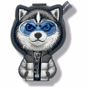 Nimmy Cool&Cute 2.0 Wolf magnētiskais piekariņš melns