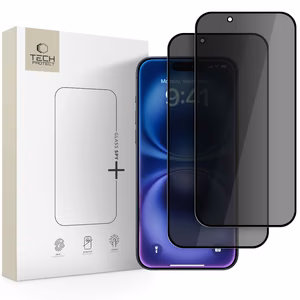 Tech-Protect Glass Spy+ 2 komplekts privātuma stikls iPhone 17 Air