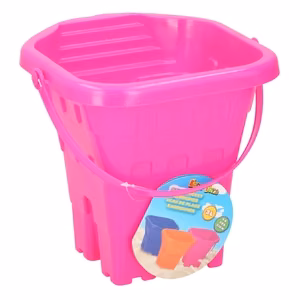 Eddy Toys pils formas smilšu spainītis, 20 cm, rozā