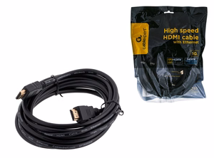 Gembird 10m HDMI M/M HDMI kabelis HDMI Type A (Standard) melns