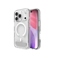 ZAGG Crystal Palace Snap KS Magnētiskais viedtālruņa apvalks iPhone 17 Pro – caurspīdīgs