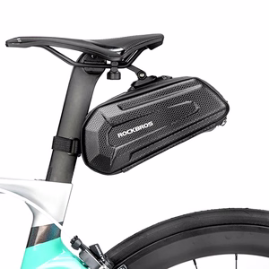 Rockbros B69 velosipēda sēdekļa soma 1.8 l ar vieglas noņemšanas sistēmu - melna