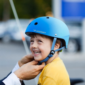 Wozinsky M BMX/skrejriteņa ķivere - zils gradients