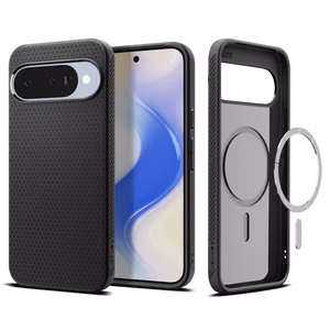 Spigen Liquid Air Mag MagSafe apvalks Google Pixel 10 / 10 Pro – matēts melns