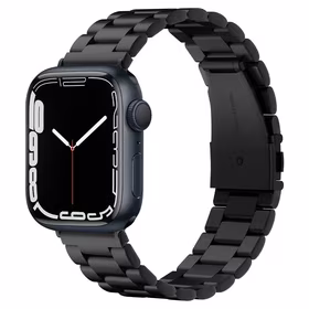 Spigen Modern Fit siksniņa Apple Watch 4 / 5 / 6 / 7 / 8 / SE / Ultra (42/44/45/49 mm) – melna