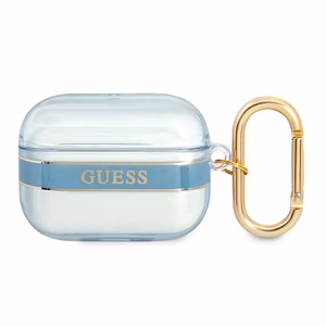 Guess GUAPHHTSB AirPods Pro apvalks zils/zils Siksniņu kolekcija
