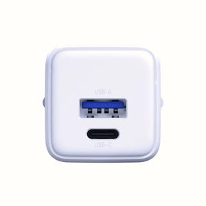 Balts 3mk Hyper GaN tīkla lādētājs, 20 W, QC4+/PD/PPS, USB 1A1C, ES