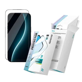 Benks rūdīts stikls Air Shield HD (T068) iPhone 17 Air melns - 10 gab