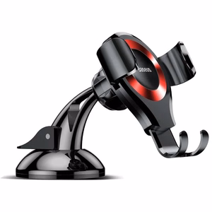 Car Holder Baseus "Osculum" Red (not magnetic / sticky pad)