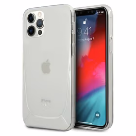 Mercedes Transparent Line viedtālruņa apvalks iPhone 12 / iPhone 12 Pro - caurspīdīgs