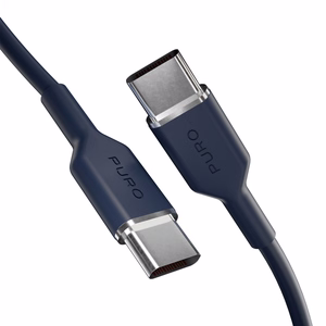 Puro ICON USB-C - USB-C kabelis 1.5m - tumši zils