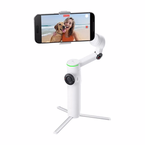 Insta360 Flow 2 Pro autonomais stabilizators (balts)