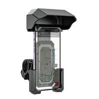 HOCO velosipēda / motocikla turētājs mobilajam tālrunim H31 Wild Wolf melns