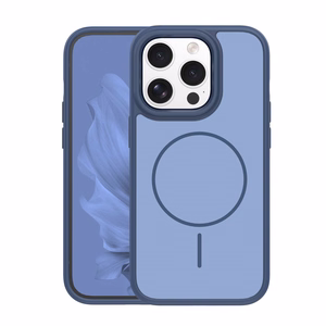 Frame Thin Mag maciņš for iPhone 15 Pro 6,1" tumši zils