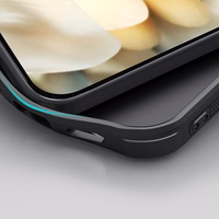 Nillkin Super Frosted Shield Pro magnētiskais apvalks, kas saderīgs ar MagSafe, priekš Google Pixel 10 Pro XL - Melns