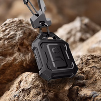 Tech-Protect Kevlar Pro macins priekš Apple AirTag 1/2 - Melns