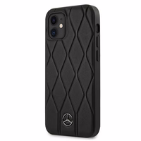 Mercedes Wave Line apvalks iPhone 12 mini - melns