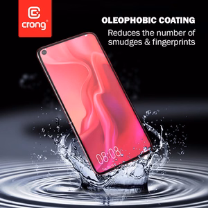 Crong 7D Nano Flexible Glass 9H hibrīdstikls ekrānam Realme C11