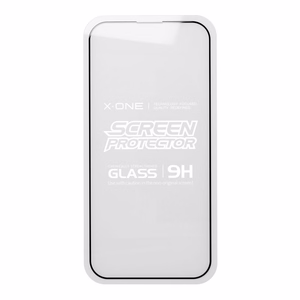 X-ONE Full Cover Extra Strong Crystal Clear - для iPhone 14 Pro Max/15 Plus закалённое стекло 9H