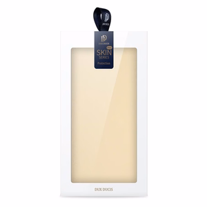 Dux Ducis Skin Pro Bookcase type case for iPhone 13 Pro golden