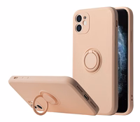 Vennus Silikona gredzens piemērots Xiaomi Redmi Note 11 5G/Note 11S 5G/Poco M4 Pro 5G gaiši rozā