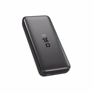 SBS Infinity внешний аккумулятор 20000mAh 10W LiFePo₄ USB-A USB-C - Чёрный