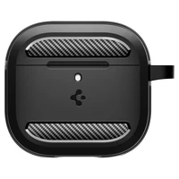 Spigen Rugged Armor viedtālruņa apvalks AirPods 4 - melna