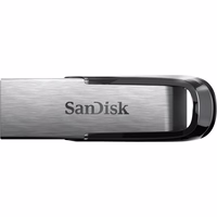 SanDisk ULTRA FLAIR USB flash drive 128 GB USB Type-A 3.2 Gen 1 (3.1 Gen 1) melns, sudraba