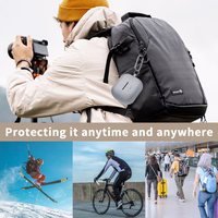 Tech-Protect silikona āķa apvalks Samsung Galaxy Buds 3 / 3 Pro - melns