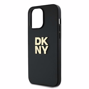 DKNY Viedtālruņa apvalks ar siksniņu un logotipu iPhone 14 Pro - melns