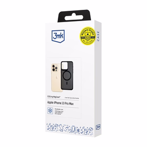 3mk COOLing MagCase viedtālruņa apvalks Apple iPhone 13 Pro Max – melns