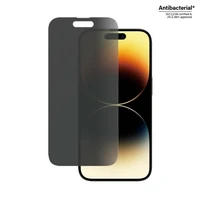 PanzerGlass Classic Fit antibakteriālais privātuma stikls iPhone 14 Pro