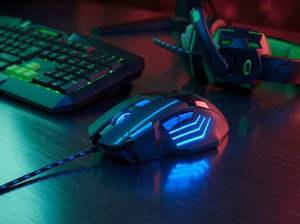 Esperanza EGM201B pele USB Type-A optiskā 2400 DPI labrocīga
