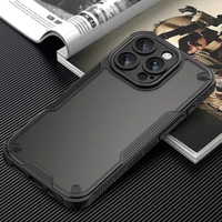 Defender Matēts maciņš for iPhone 16 6,1" melns