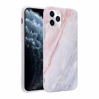Crong Marble maciņš – iPhone 11 Pro maciņš (rozā)