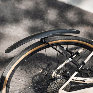 Rockbros 28210007001 universāls regulējams velosipēda dubļusargs - melns