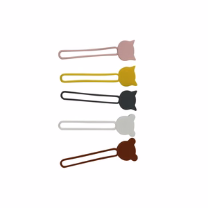 Silicone cable reel - white
