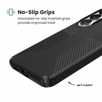 Speck Presidio2 Grip Magnet – Samsung Galaxy S26 MagSafe maciņš (melns/Slate Grey/balts)