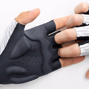 Rockbros MTB cycling gloves size: L - white and black