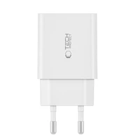 Tech-Protect C35W lādētājs 2x USB-C PD 35W - balts