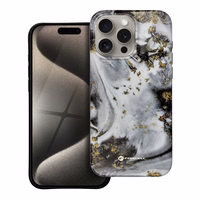 FORCELL F-PROTECT Mirage, militāri pārbaudīts apvalks ar MagSafe, saderīgs ar IPHONE 15 PRO MAX sudraba migla